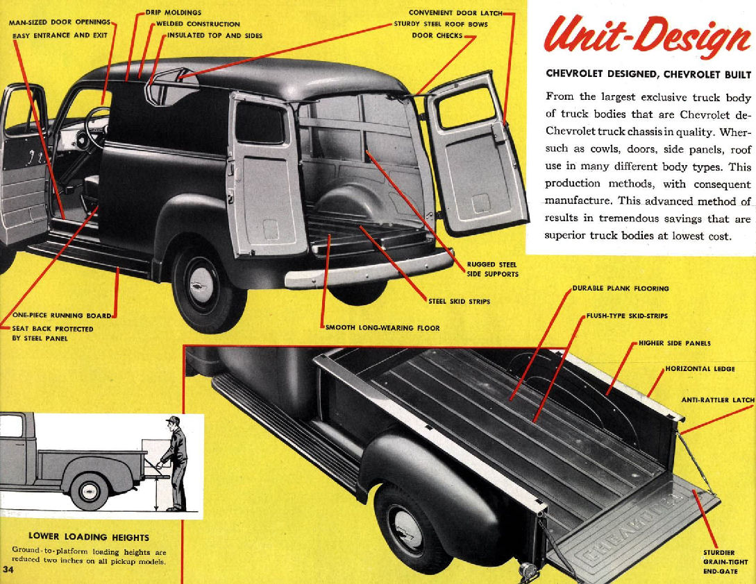 1954 Chevrolet Trucks Brochure Page 15